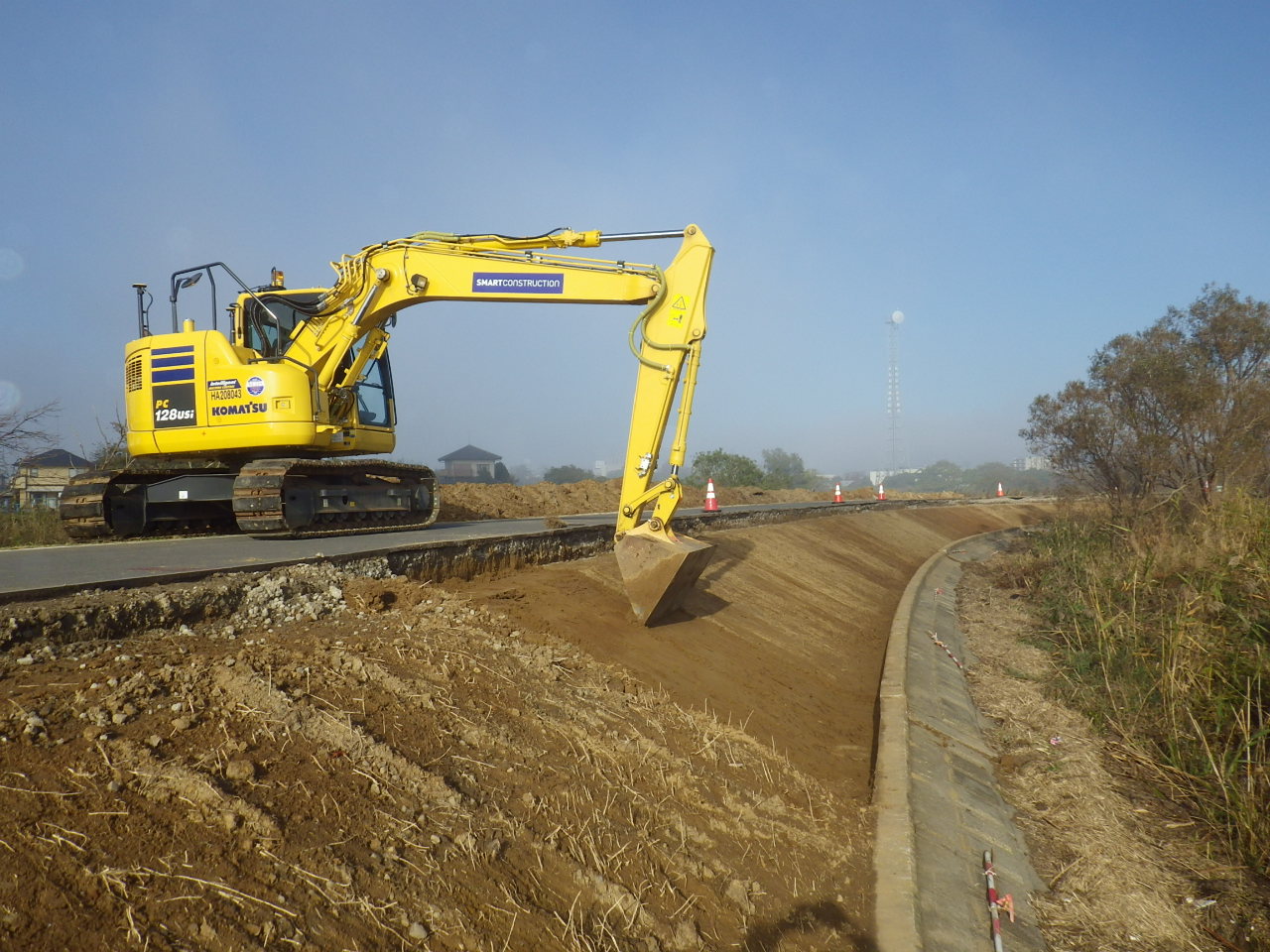 掘削状況（ICT活用）