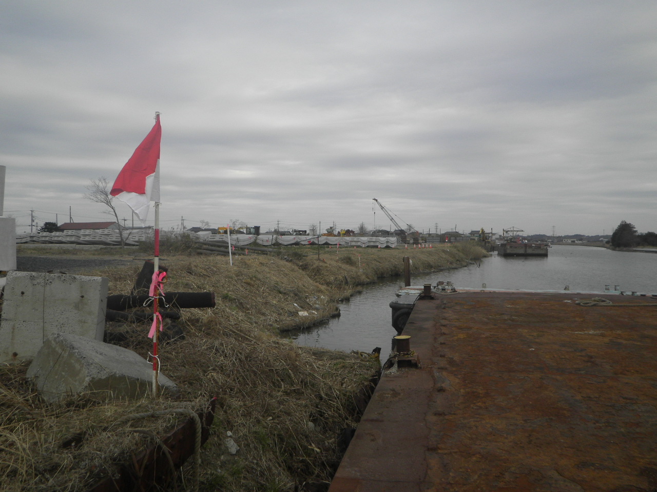 着工前右岸