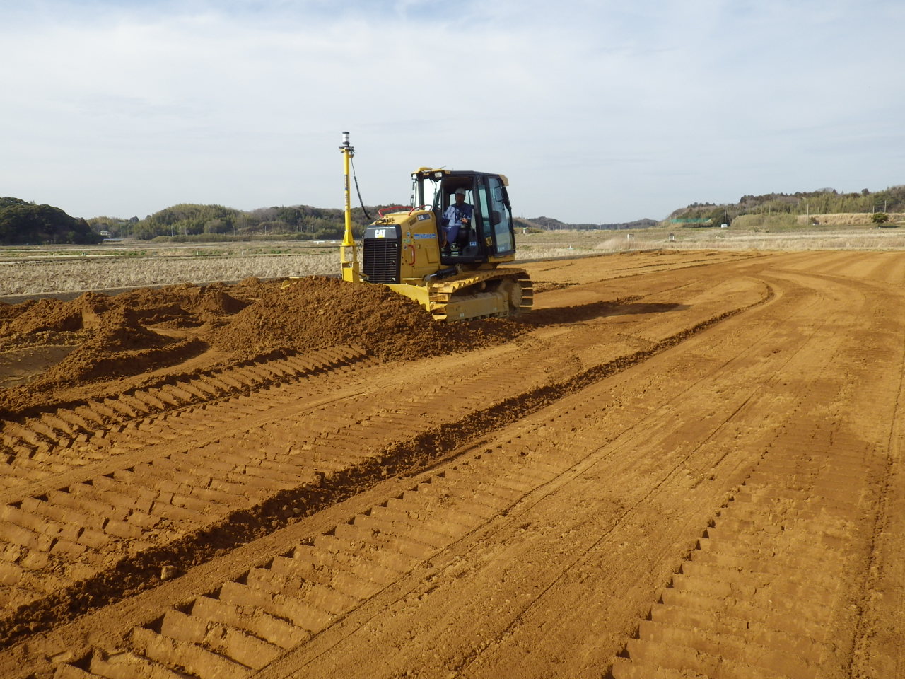 敷均し状況（ICT活用）
