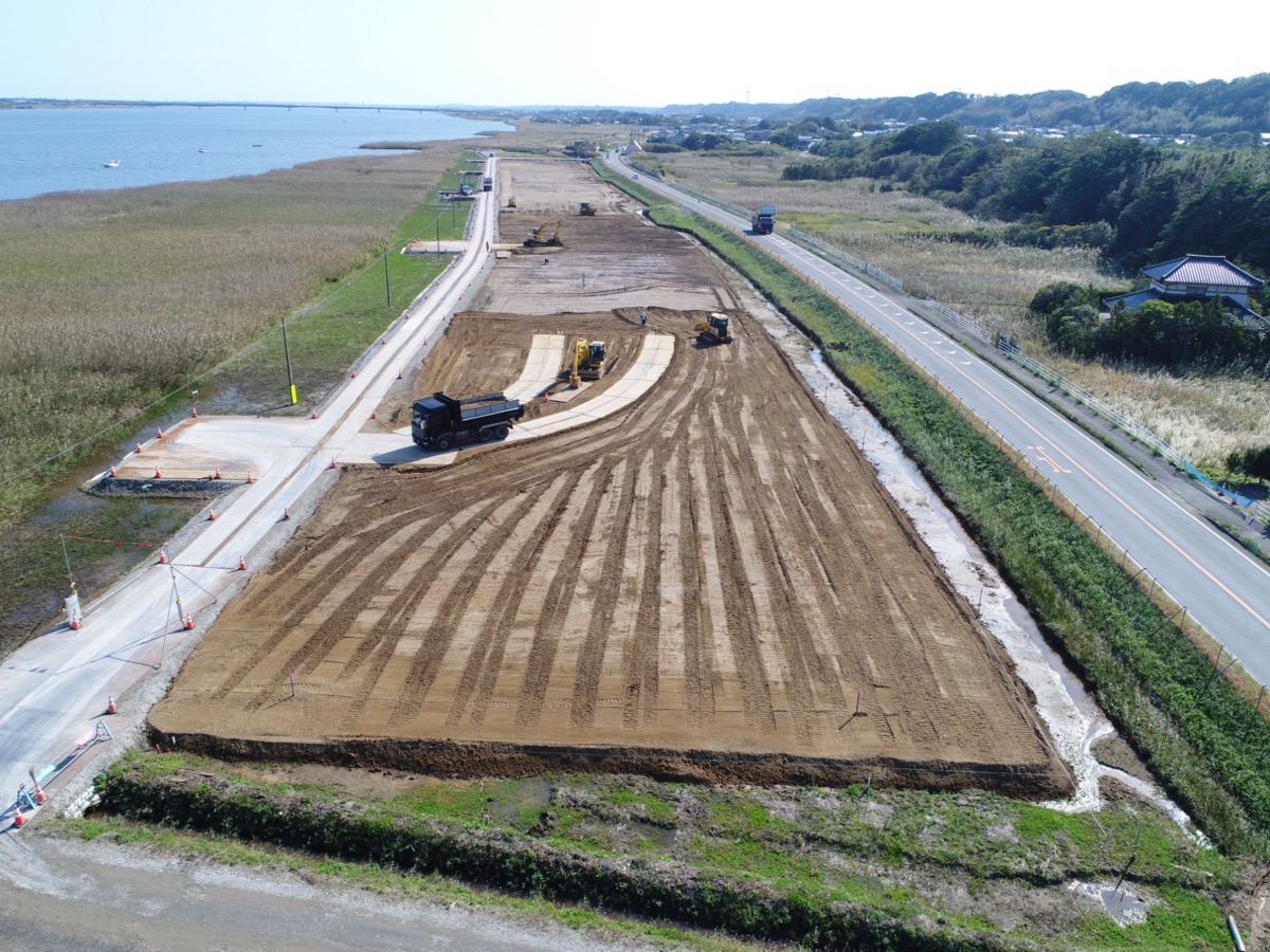 盛土状況（ICT活用）